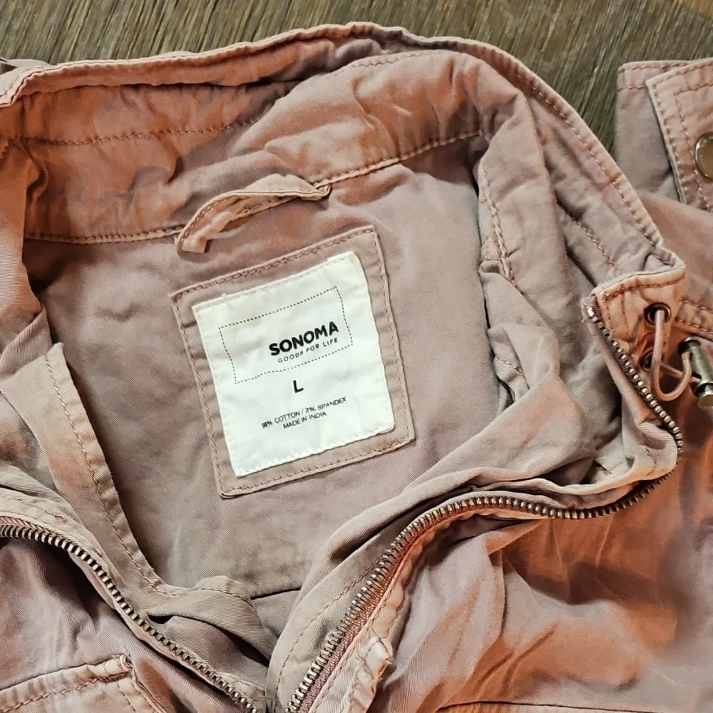 Sonoma Women's Blush Utility Jacket - Picture 3 of 3